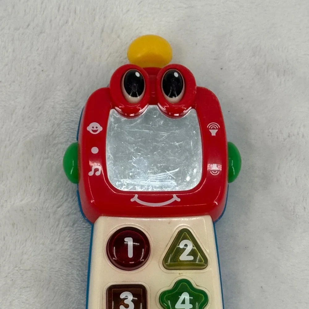 Vintage VTech SmartStart Tiny Touch Phone Educational Learning Toddler Toy Retro